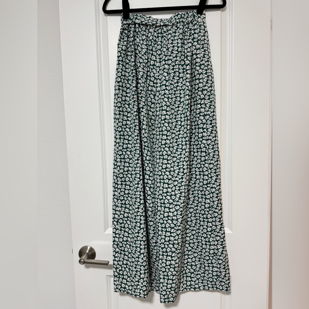 Chic Stylish Floral Wide Leg Pants - Picture 4 of 6